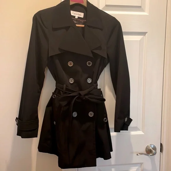 Calvin Klein Trench Coat - Picture 1 of 7